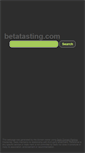 Mobile Screenshot of betatasting.com